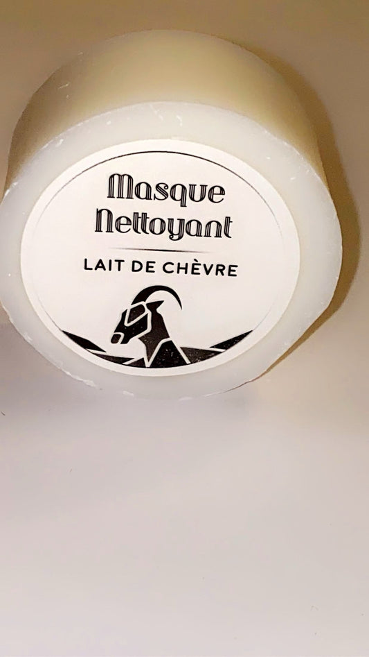 Masque lait de chèvre et huile d’argan